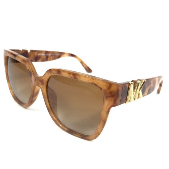 NEW Michael Kors Sunglasses Karlie Tortoise Square W/ Brown Lenses main image 7